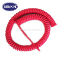 Flexible PU TPU Coiled Spiral XLR Cable